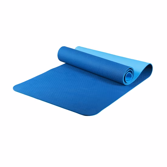 Non Slip Anti Skid Waterproof Design Custom Logo Print Cork Suede TPE EVA PVC Jute PU NBR Natural Rubber Eco Friendly Yoga Gym Exercise Mat for Adult